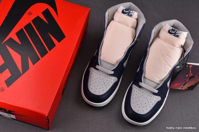 Rep Husky Jordan 1 Georgetown 85 High Air BQ4422-400 0628